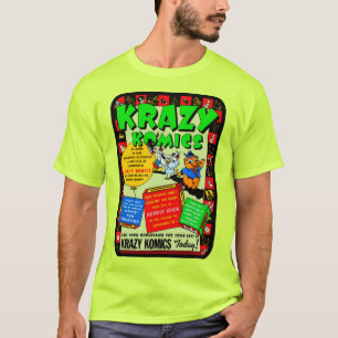 Klassisches KRAZY Komics T-Shirt aus den 1940er Ja