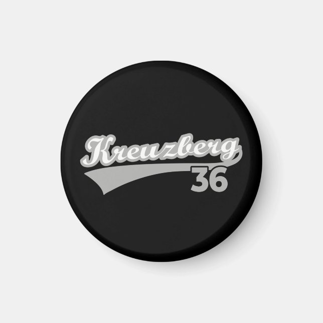 Klassisches Kreuzberg 36 Kiez-Logo Oldschool Magnet (Vorne)