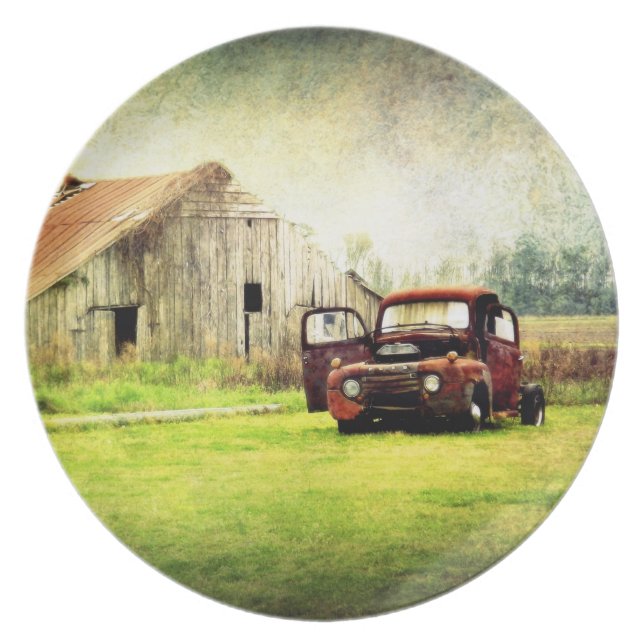 Klassisches Land Teller (Vorderseite)