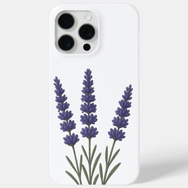 Klassisches Lavendel-Design Case-Mate iPhone Hülle (Rückseite)