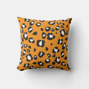 Klassisches Leopard-Druckmuster Kissen