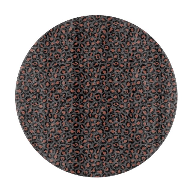 Klassisches Leopard-Serien-Design 2  Schneidebrett (Vorderseite)
