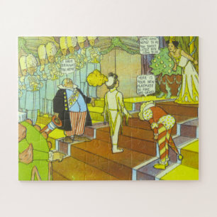 Klassisches Little Nemo trifft auf ein Königinnen- Puzzle