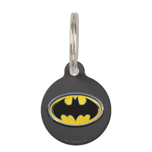Klassisches Logo Batman-Symbol- Tiernamensmarke