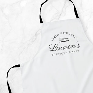Klassisches Logo für Home-Bäckerei Schürze
