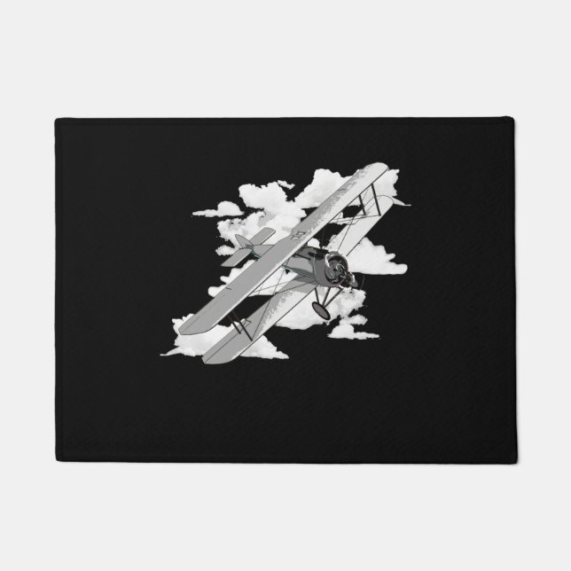 Klassisches Luftfahrzeug Fußmatte (Vorderseite)