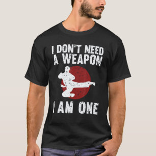 Klassisches lustiges Karate für Männer Frauen Taek T-Shirt