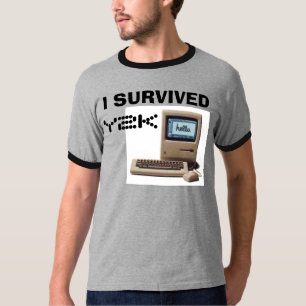 Klassisches Mac, ÜBERLEBTE ICH, Y2K T-Shirt