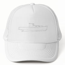 Klassisches Maine-Hummer-Boot - einfache Linie