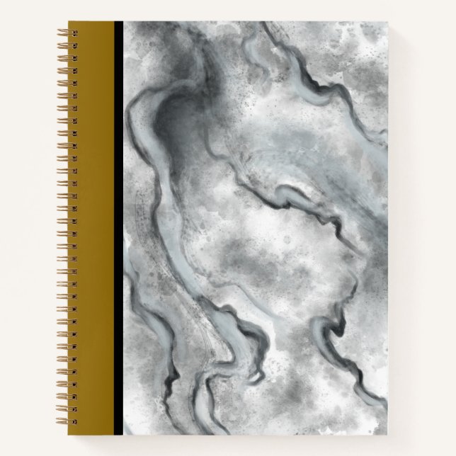 Klassisches Marble Sketchbook-Geschenk Notizbuch (Vorderseite)