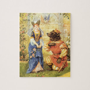 Klassisches Märchen, Die Schöne und das Biest Puzzle
