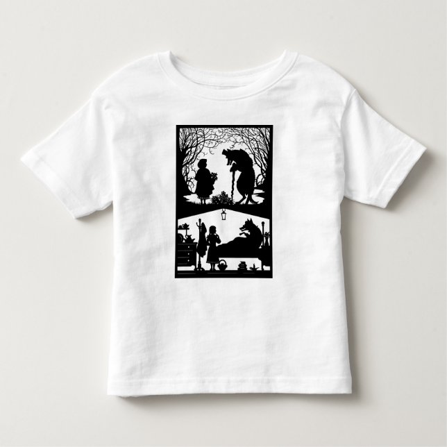 Klassisches Märchen einzigartiges Design. Kleinkin Kleinkind T-shirt (Vorderseite)