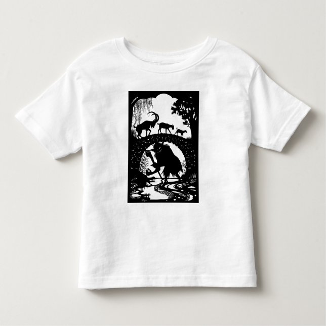 Klassisches Märchen einzigartiges Design. Kleinkin Kleinkind T-shirt (Vorderseite)