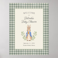 Klassisches Märchenbuch-Hasen-Sage-Baby-Shower-Wil