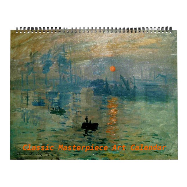 Klassisches Meisterwerk Kalender (Titelbild)