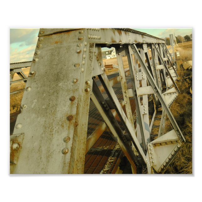 Klassisches Metall Fotodruck (Vorne)