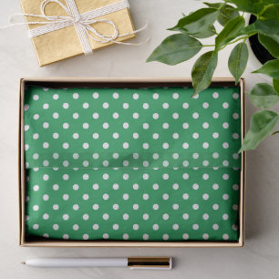 Klassisches Mikro-Polka-Dot-Nahtloses Muster Seidenpapier