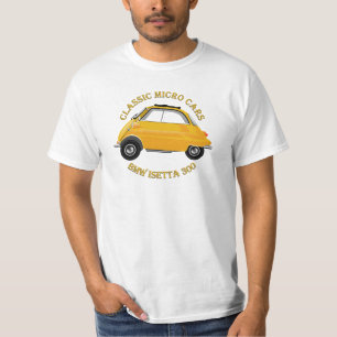 Klassisches Mikroautot-shirt BMW Isetta T-Shirt