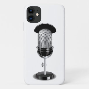Klassisches Mikrofon Case-Mate iPhone Hülle