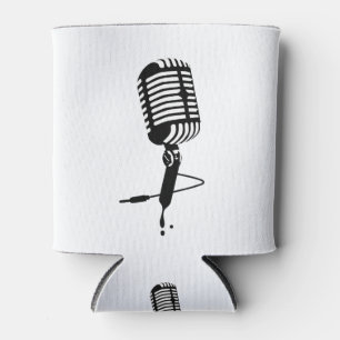 klassisches Mikrofon Dosenkühler