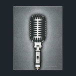 Klassisches Mikrofon Postkarte<br><div class="desc">Klassisches Mikrofon | Jonathan Kitchen | AssetID: 108090894</div>