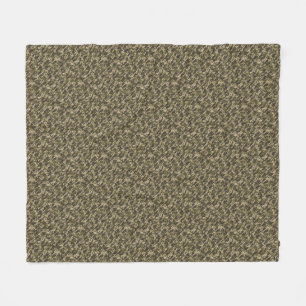 Klassisches Militärdigital-Camouflage-Muster Fleecedecke