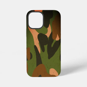 Klassisches militärisches Tarnmuster iPhone 12 Mini Hülle