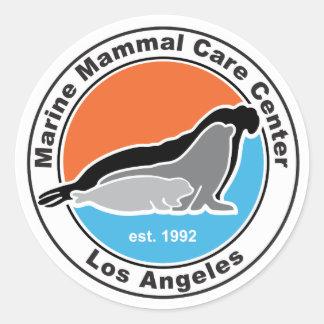 Klassisches MMCC LA Logo auf Aufklebern! Runder Aufkleber