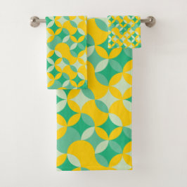 Klassisches modernes ästhetisches Starry Pattern L Badhandtuch Set