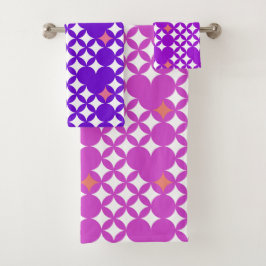 Klassisches modernes ästhetisches Starry Pattern L Badhandtuch Set