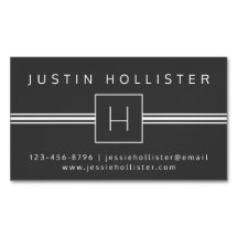 Klassisches modernes professionelles Monogramm | D