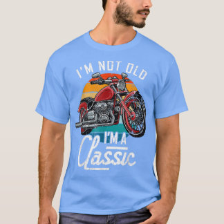 Klassisches Motorrad-Hemd, ich bin ein klassisches T-Shirt