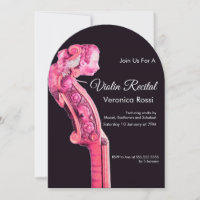 KLASSISCHES MUSIKKONZERT, RECITAL Geigenrollen Ros