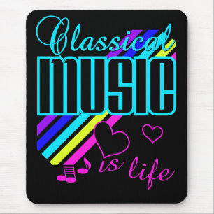 Klassisches Musikmousepad Mousepad