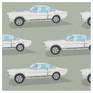 Klassisches Muskel-Auto-Gewebe Stoff