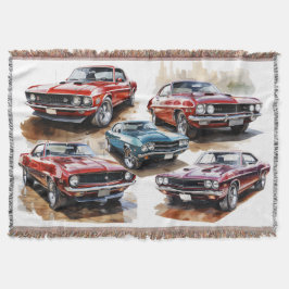 Klassisches Muskelauto Decke