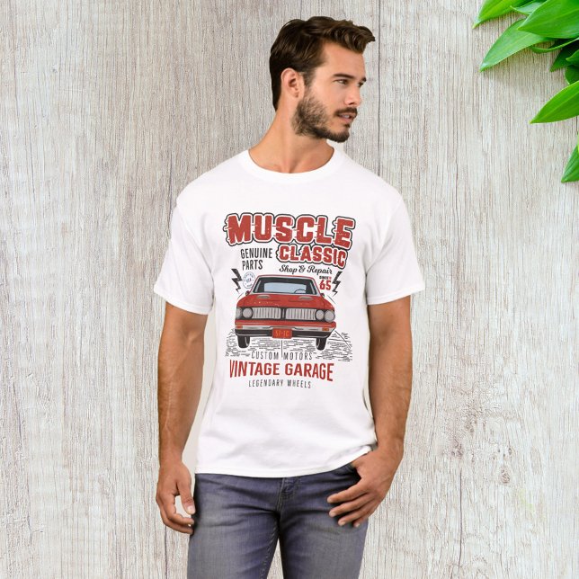 Klassisches Muskelauto T-Shirt (Von Creator hochgeladen)