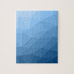 Klassisches Muster aus rotem, geometrischem Mesh Puzzle