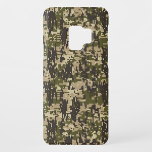 Klassisches Muster für grüne digitale Camouflage Case-Mate Samsung Galaxy S9 Hülle
