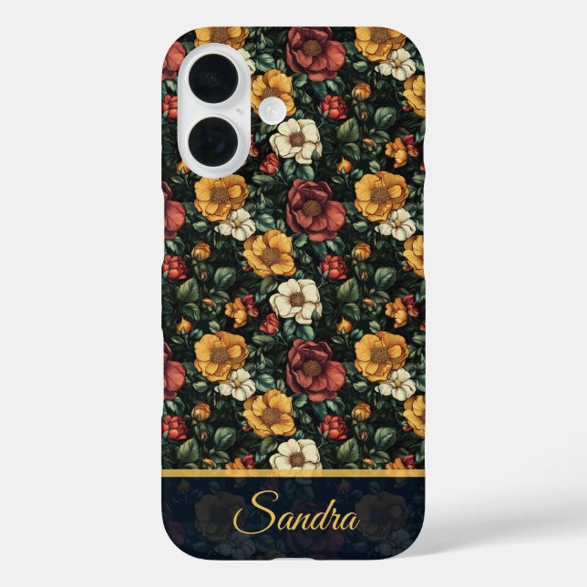 Klassisches Muttergeschenk Rosenname Case-Mate iPhone Hülle (Rückseite)
