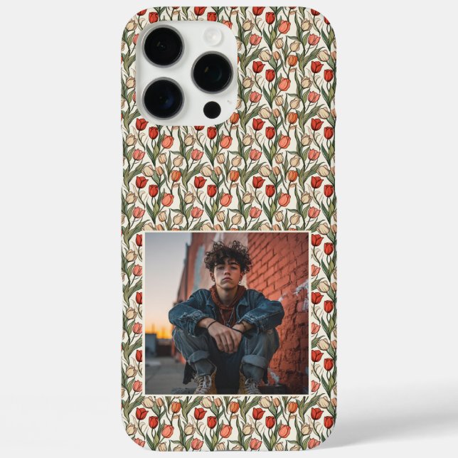 Klassisches Muttergeschenk Tulpen-Foto  Case-Mate iPhone Hülle (Rückseite)