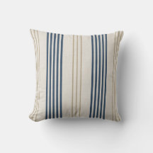 Klassisches Navyblau-Ticking-Streifenmuster