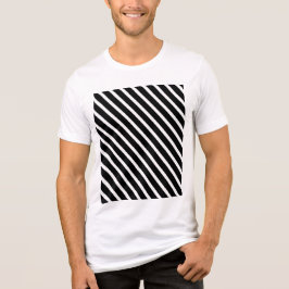 Klassisches neutrales Alltags-T-Shirt Tri-Blend Shirt
