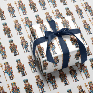 Klassisches Nussknacker-Geschenkpapier Geschenkpapier