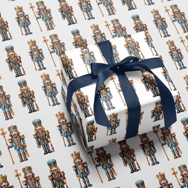 Klassisches Nussknacker-Geschenkpapier Geschenkpapier (Von Creator hochgeladen)