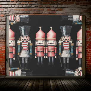 Klassisches Nutcracker Weihnachtswackelpapier Geschenkpapier