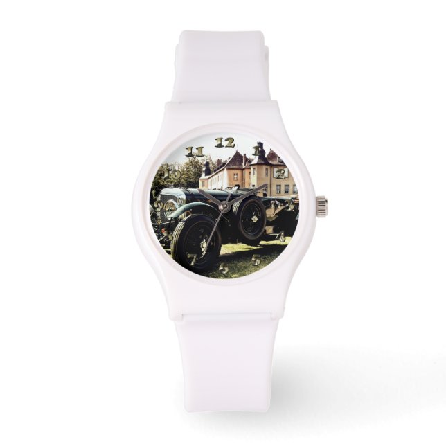 Klassisches Oldtimer-Auto Armbanduhr (Vorderseite)