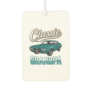 Klassisches Opa-Vintage-Auto-T-Shirt-Design_1 Autolufterfrischer