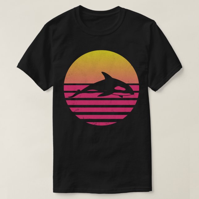 Klassisches Orca-Geschenk  T-Shirt (Design vorne)