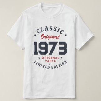 Klassisches originelles individuelles Geburtstagsg T-Shirt